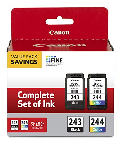 Canon PG-243/ CL-244 Ink Multi pack, Compatible to TR4520, MX492